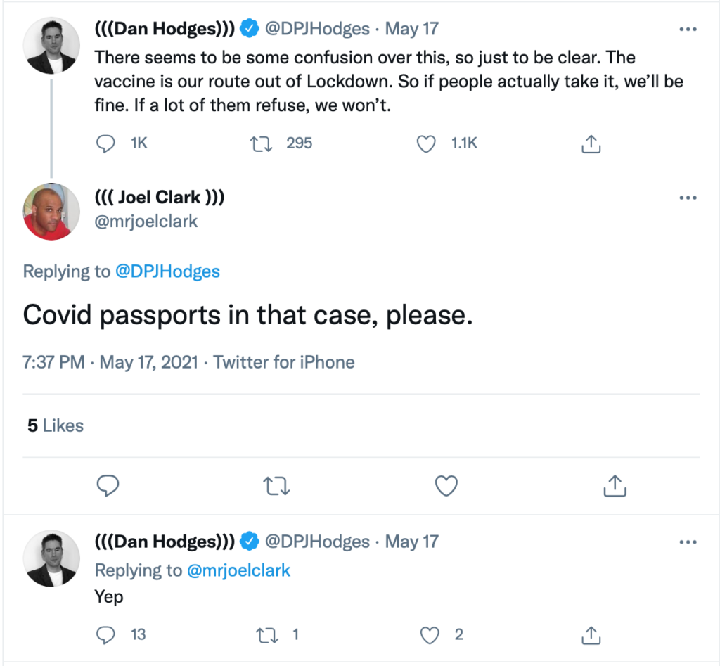 Dan Hodges, lost in reality